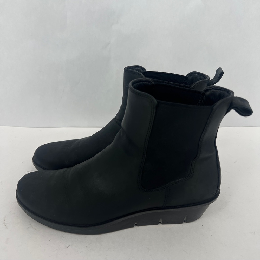 Ecco Black Ankle Boots 40